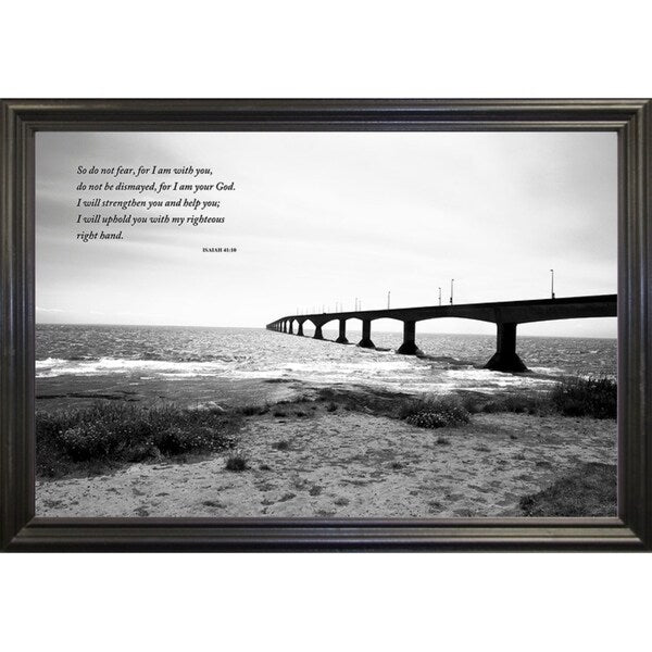 Infinity Bridge-WILWAY110684 Framed Print 20"x30" by Willow Way Studios, Inc.