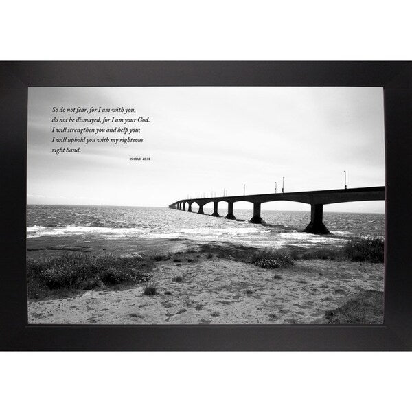 Infinity Bridge-WILWAY110684 Framed Print 20"x30" by Willow Way Studios, Inc.