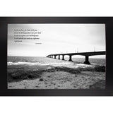 Infinity Bridge-WILWAY110684 Framed Print 20"x30" by Willow Way Studios, Inc.