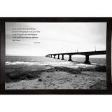 Infinity Bridge-WILWAY110684 Framed Print 20"x30" by Willow Way Studios, Inc.
