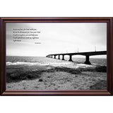 Infinity Bridge-WILWAY110684 Framed Print 20"x30" by Willow Way Studios, Inc.