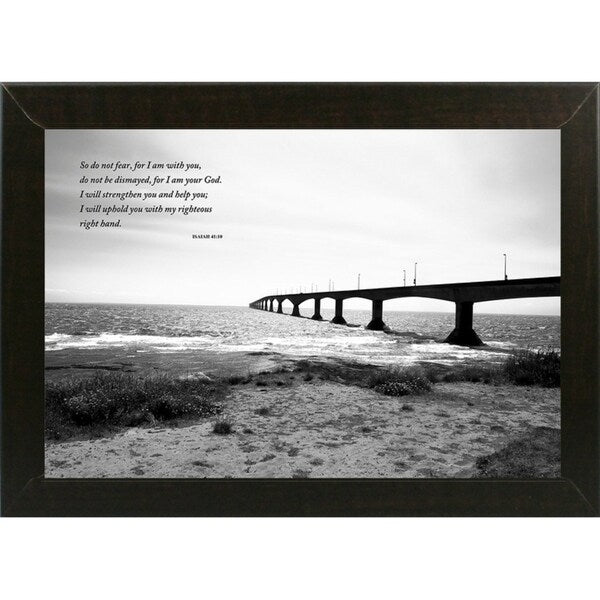 Infinity Bridge-WILWAY110684 Framed Print 20"x30" by Willow Way Studios, Inc.