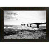 Infinity Bridge-WILWAY110684 Framed Print 20"x30" by Willow Way Studios, Inc.