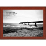 Infinity Bridge-WILWAY110684 Framed Print 20"x30" by Willow Way Studios, Inc.
