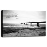 Infinity Bridge-WILWAY110684 Framed Print 20"x30" by Willow Way Studios, Inc.