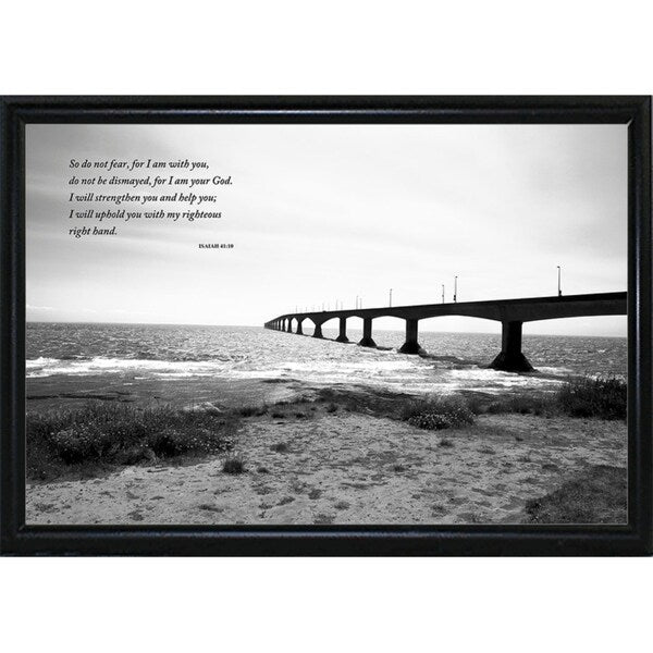 Infinity Bridge-WILWAY110684 Framed Print 20"x30" by Willow Way Studios, Inc.