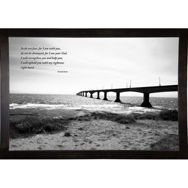 Infinity Bridge-WILWAY110684 Framed Print 20"x30" by Willow Way Studios, Inc.