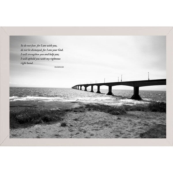Infinity Bridge-WILWAY110684 Framed Print 20"x30" by Willow Way Studios, Inc.