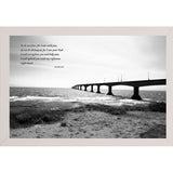 Infinity Bridge-WILWAY110684 Framed Print 20"x30" by Willow Way Studios, Inc.