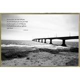 Infinity Bridge-WILWAY110684 Framed Print 20"x30" by Willow Way Studios, Inc.