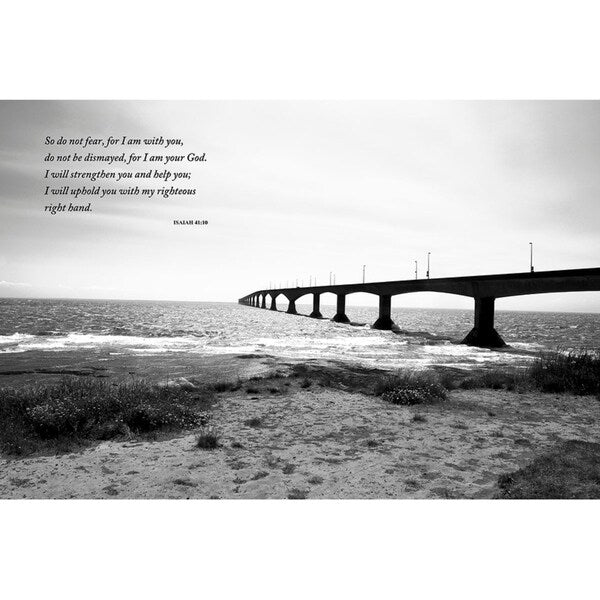 Infinity Bridge-WILWAY110684 Framed Print 20"x30" by Willow Way Studios, Inc.
