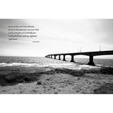 Infinity Bridge-WILWAY110684 Framed Print 20"x30" by Willow Way Studios, Inc.