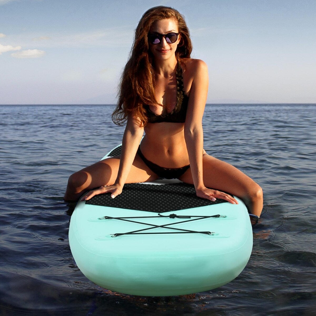 Inflatable 10'×30"×6" Ultra-Light (17.6lbs) SUPs for All Skill Level Everything