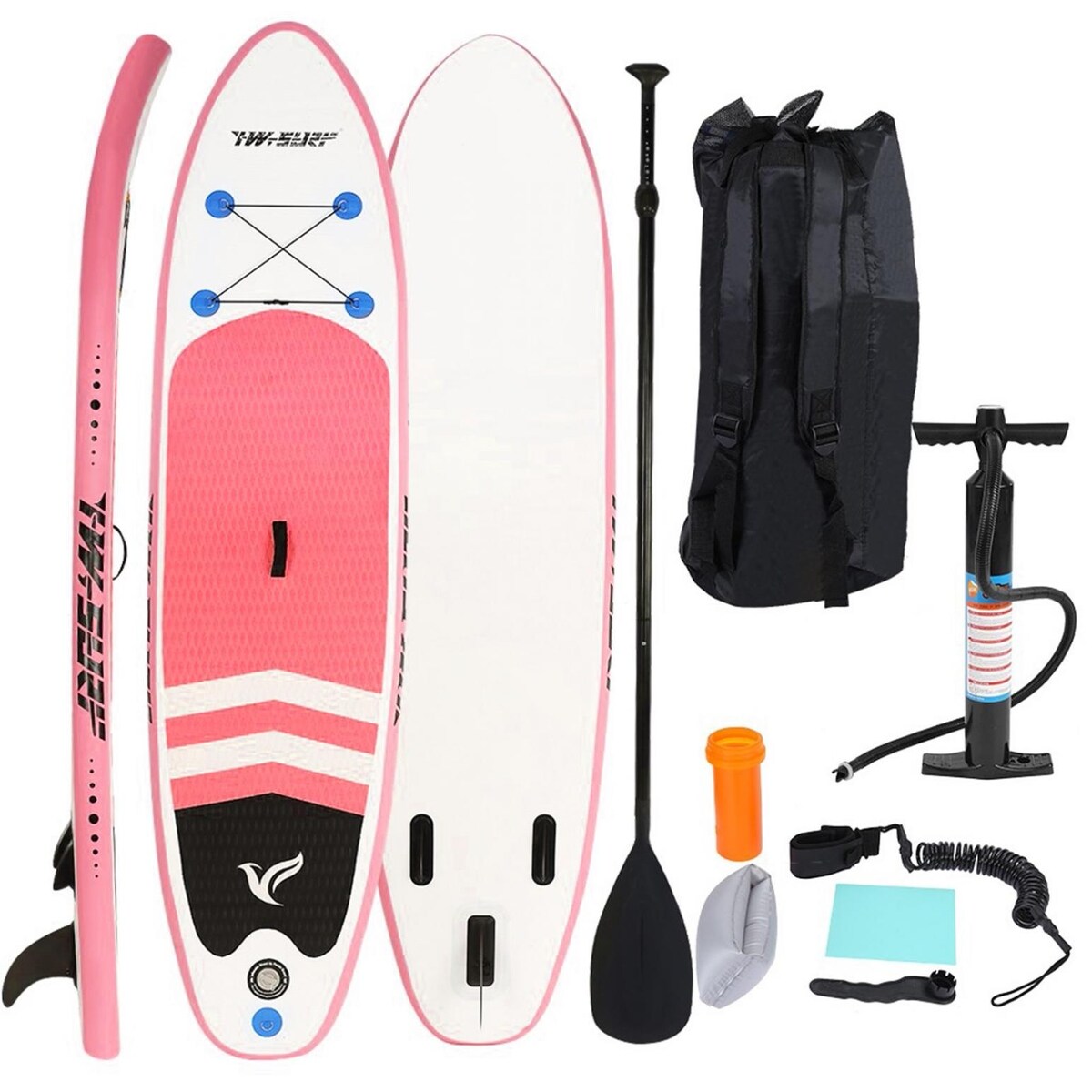 Inflatable 10'×30"×6" Ultra-Light (17.6lbs) SUPs for All Skill Level Everything