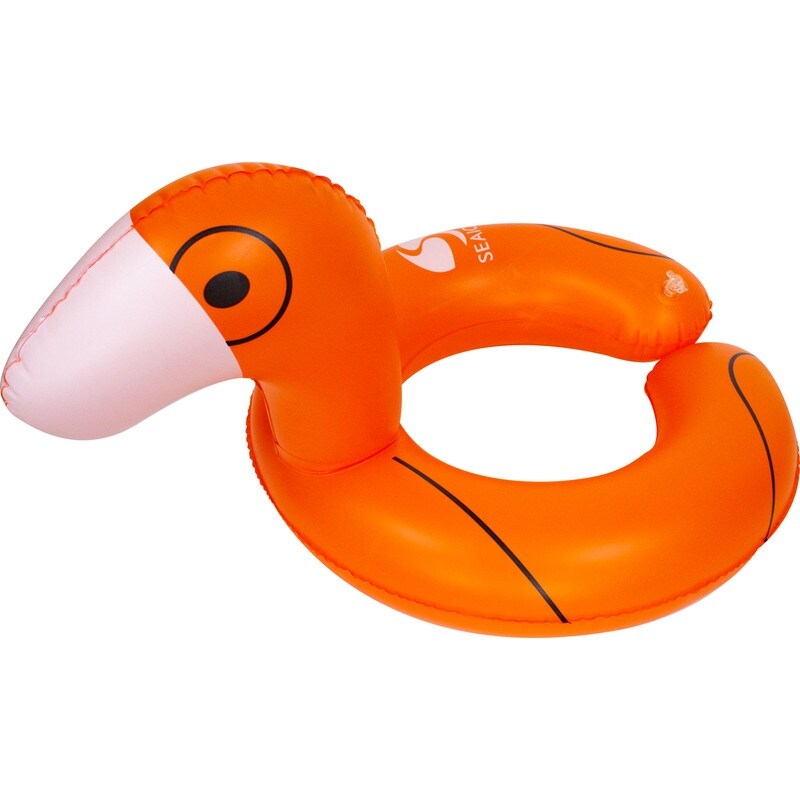 Inflatable Kids Duck Swimming Ring For Kids Water Fun - One Size