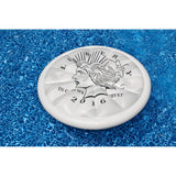 Inflatable White and Black Swimming Pool Floating Raft 60-Inch - 60"