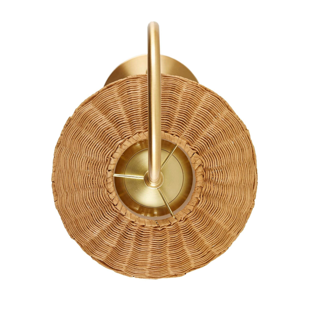INK+IVY Laguna Rattan Weave Shade Table Lamp