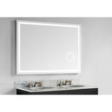 Innoci-USA Eros LED Wall Mount Lighted Vanity Mirror - Clear
