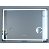 Innoci-USA Eros LED Wall Mount Lighted Vanity Mirror - Clear