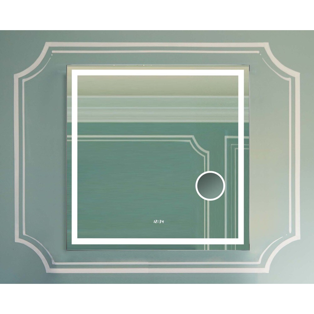 Innoci-USA Eros LED Wall Mount Lighted Vanity Mirror - Clear