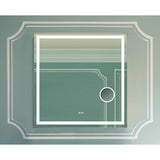 Innoci-USA Eros LED Wall Mount Lighted Vanity Mirror - Clear