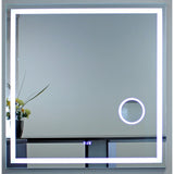 Innoci-USA Eros LED Wall Mount Lighted Vanity Mirror - Clear