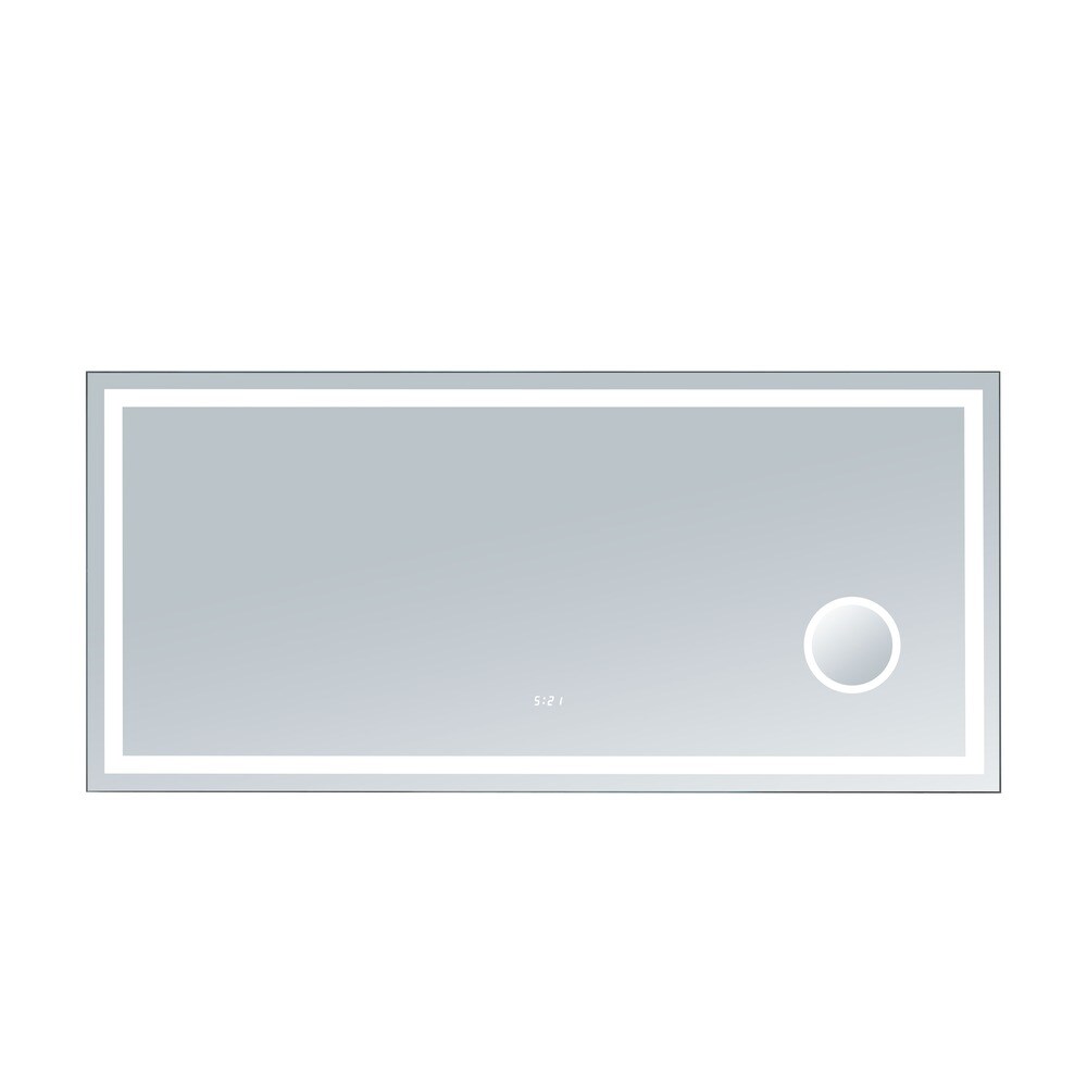 Innoci-USA Eros LED Wall Mount Lighted Vanity Mirror - Clear