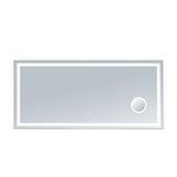 Innoci-USA Eros LED Wall Mount Lighted Vanity Mirror - Clear