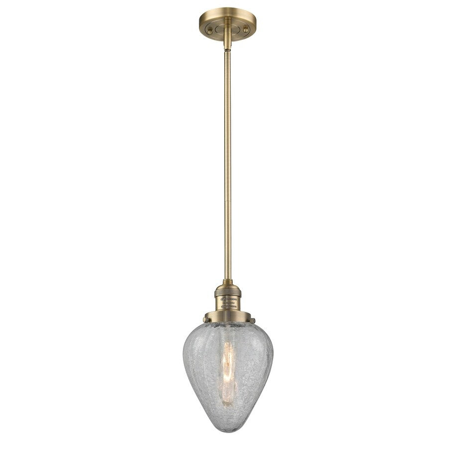 Innovations Lighting Geneseo Single Light 7" Wide Mini Pendant with