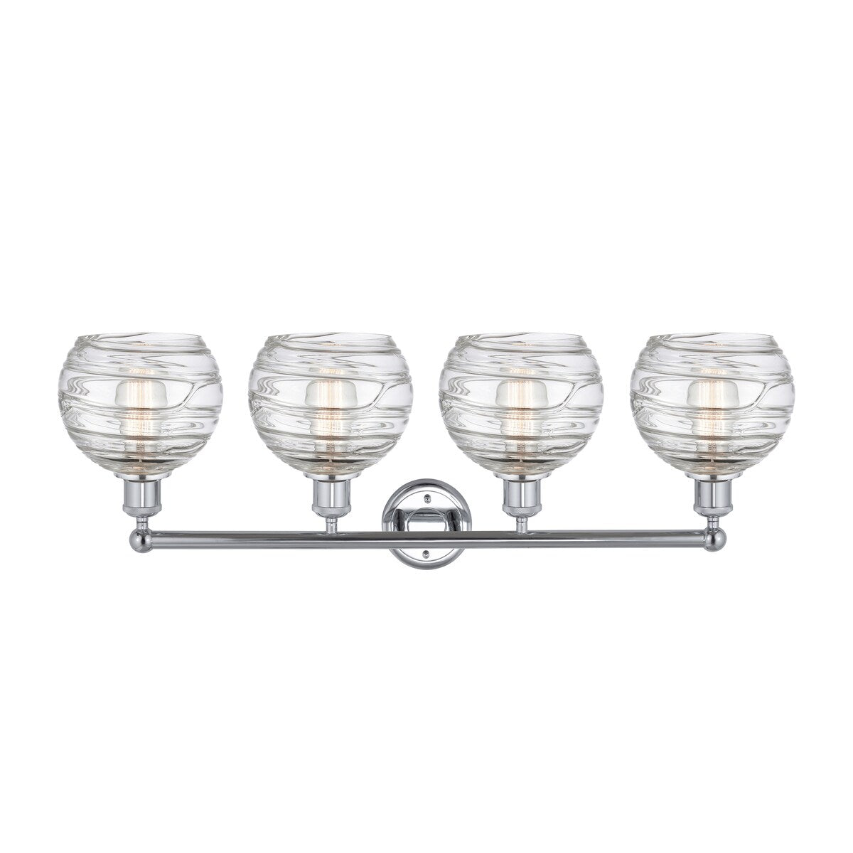 Innovations Lighting Athens Deco Swirl - 4 Light 35" Bath Vanity Light