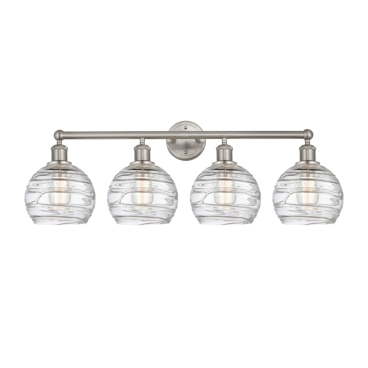 Innovations Lighting Athens Deco Swirl - 4 Light 35" Bath Vanity Light