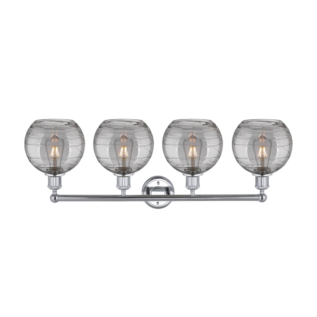 Innovations Lighting Athens Deco Swirl - 4 Light 35" Bath Vanity Light