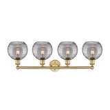 Innovations Lighting Athens Deco Swirl - 4 Light 35" Bath Vanity Light