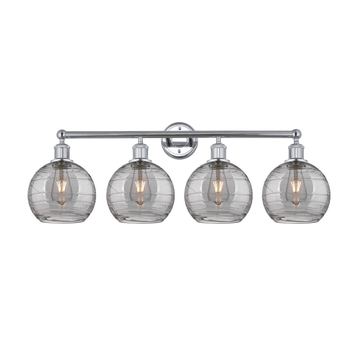 Innovations Lighting Athens Deco Swirl - 4 Light 35" Bath Vanity Light