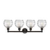 Innovations Lighting Athens Deco Swirl - 4 Light 35" Bath Vanity Light