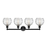 Innovations Lighting Athens Deco Swirl - 4 Light 35" Bath Vanity Light
