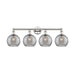 Innovations Lighting Athens Deco Swirl - 4 Light 35" Bath Vanity Light