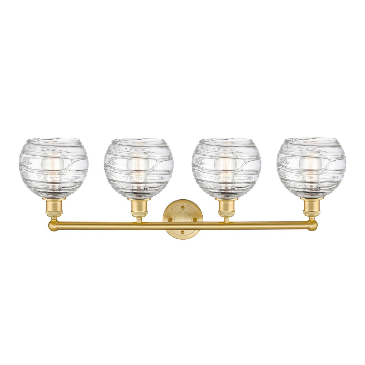 Innovations Lighting Athens Deco Swirl - 4 Light 35" Bath Vanity Light