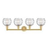 Innovations Lighting Athens Deco Swirl - 4 Light 35" Bath Vanity Light