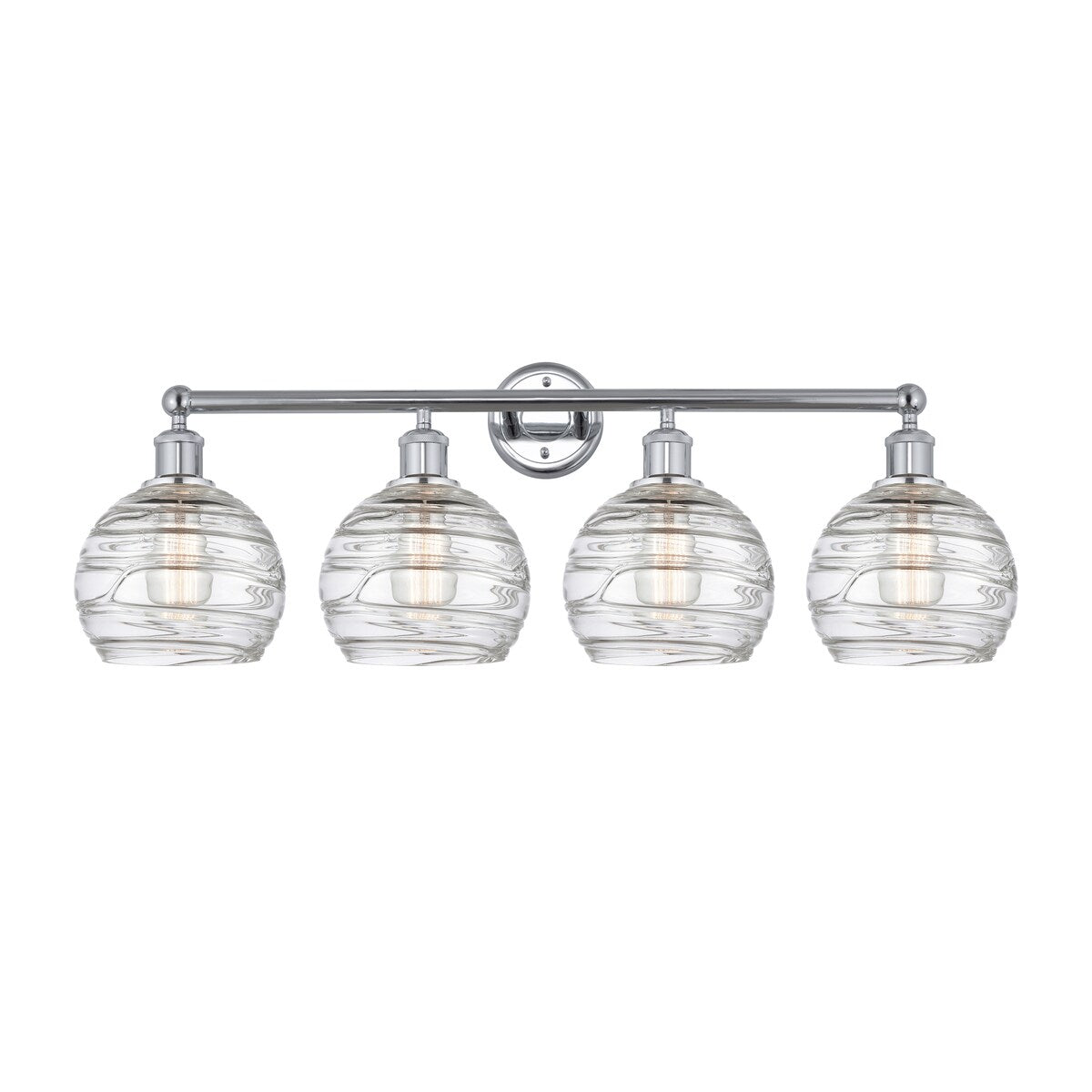 Innovations Lighting Athens Deco Swirl - 4 Light 35" Bath Vanity Light