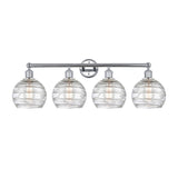 Innovations Lighting Athens Deco Swirl - 4 Light 35" Bath Vanity Light