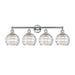 Innovations Lighting Athens Deco Swirl - 4 Light 35" Bath Vanity Light