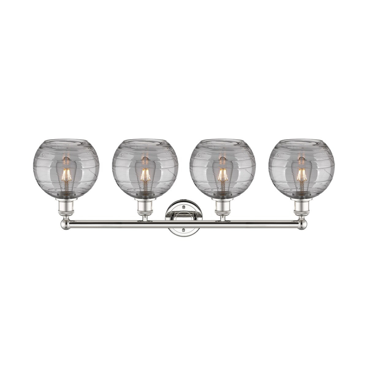 Innovations Lighting Athens Deco Swirl - 4 Light 35" Bath Vanity Light