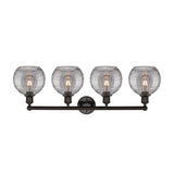 Innovations Lighting Athens Deco Swirl - 4 Light 35" Bath Vanity Light