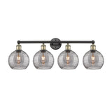 Innovations Lighting Athens Deco Swirl - 4 Light 35" Bath Vanity Light