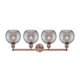 Innovations Lighting Athens Deco Swirl - 4 Light 35" Bath Vanity Light