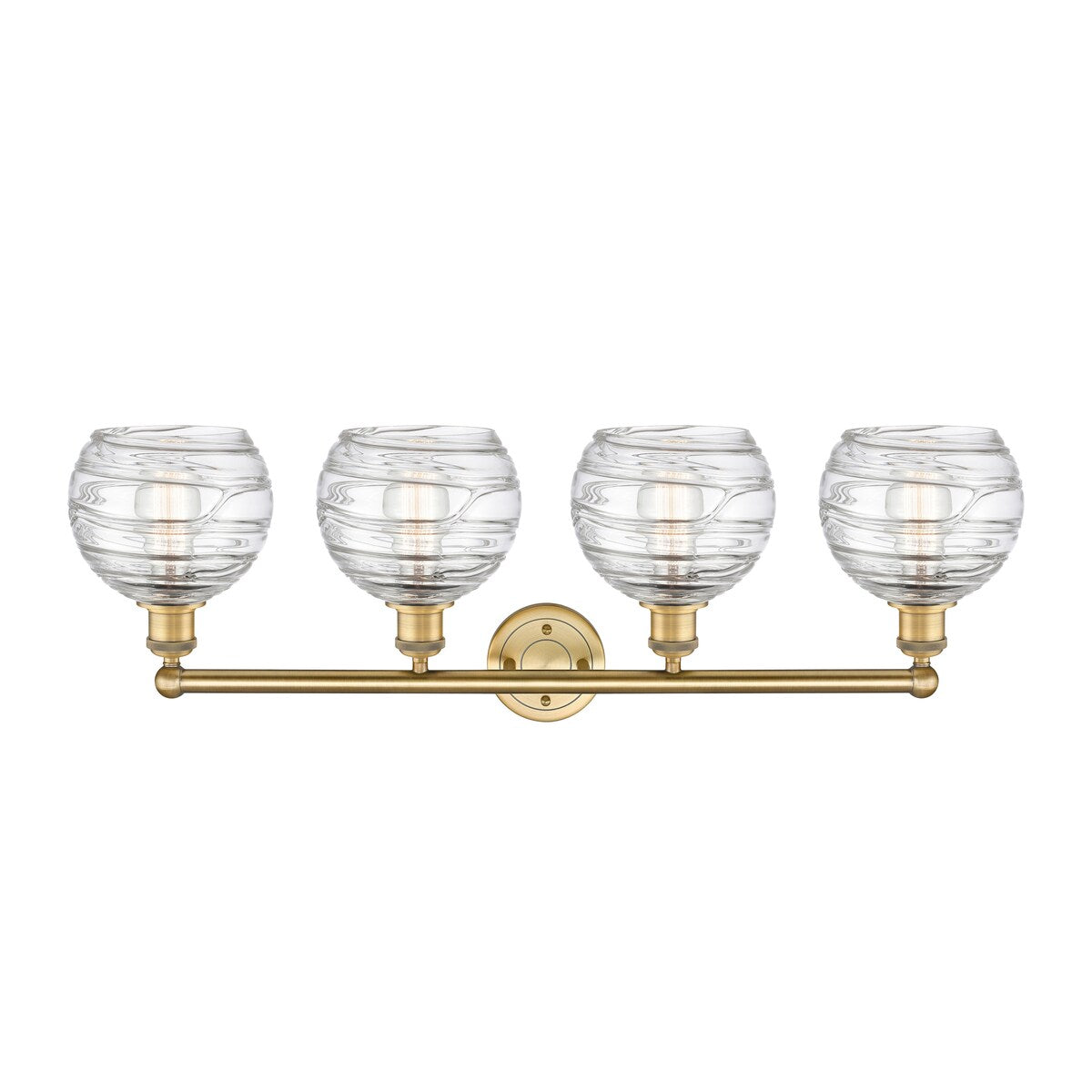 Innovations Lighting Athens Deco Swirl - 4 Light 35" Bath Vanity Light