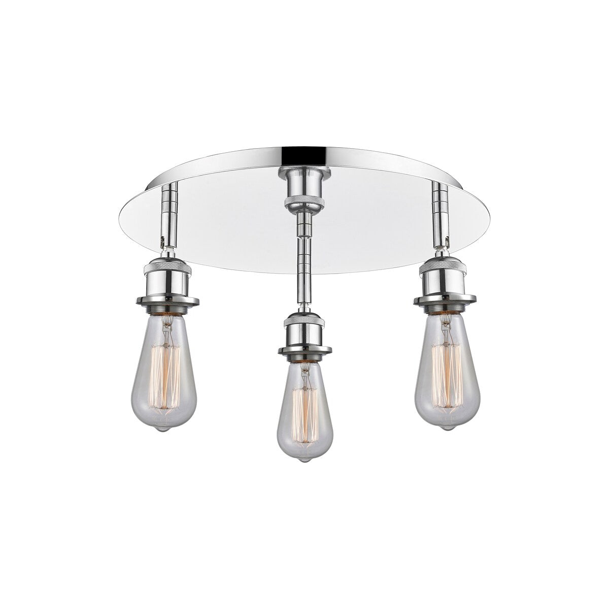 Innovations Lighting Ballston - 3 Light 12" Flush Mount