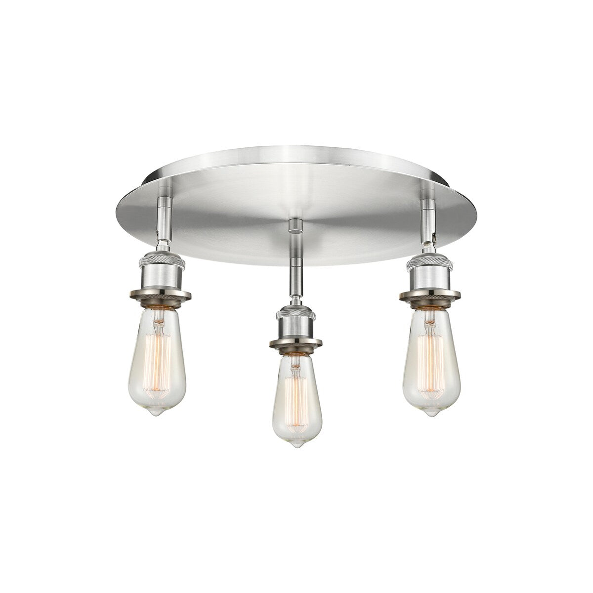 Innovations Lighting Ballston - 3 Light 12" Flush Mount