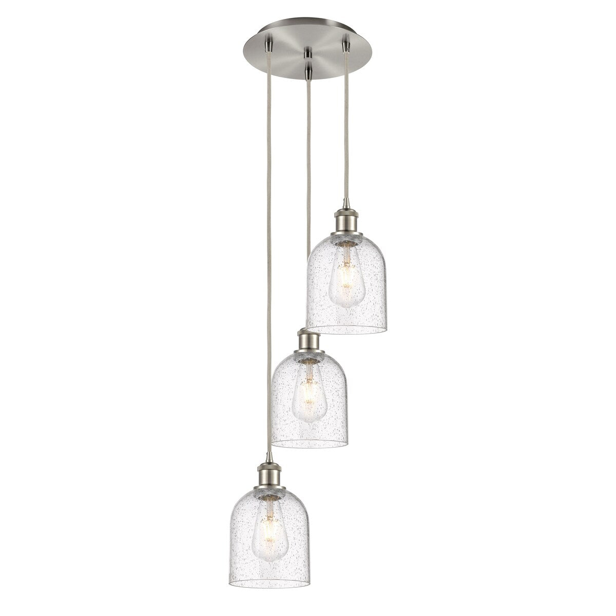 Innovations Lighting Ballston - Bella - 3 Light 12" Cord Hung Multi Pendant